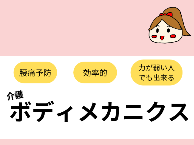 腰痛予防　ボディメカニクス